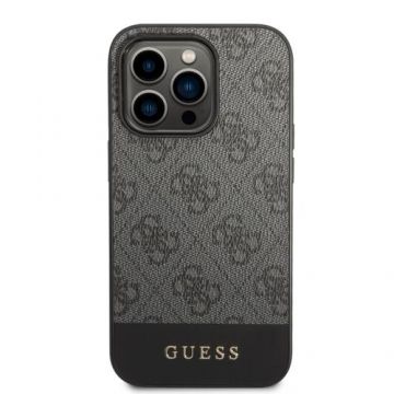 Protectie Spate Guess pentru iPhone 14 Pro Max (Gri)