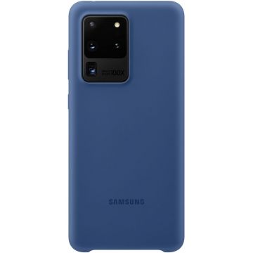 Protectie Spate Silicon Samsung EF-PG988TNEGEU pentru Samsung Galaxy S20 Ultra (Albastru inchis) Protectie Spate Silicon Samsung EF-PG988TNEGEU pentru Samsung Galaxy S20 Ultra (Albastru inchis)