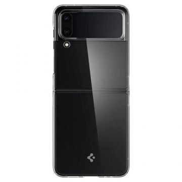 Protectie Spate Spigen AirSkin pentru Samsung Galaxy Z Flip 4 5G (Transparent)