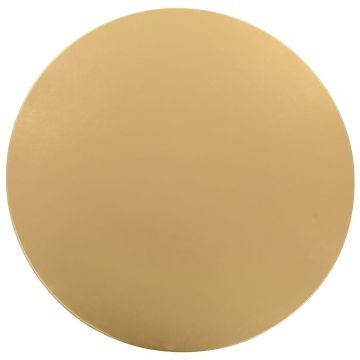 vidaXL Huse elastice de masă, 2 buc., auriu, 60 cm