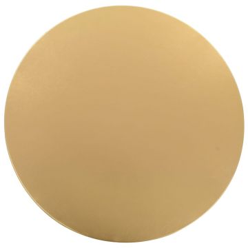 vidaXL Huse elastice de masă, 2 buc., auriu, 80 cm