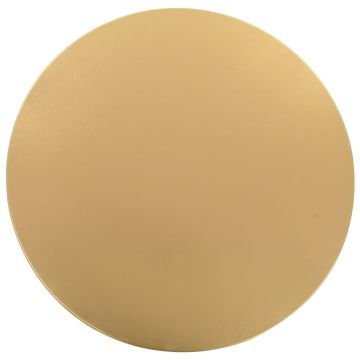 vidaXL Huse elastice de masă, 2 buc., auriu, 80 cm