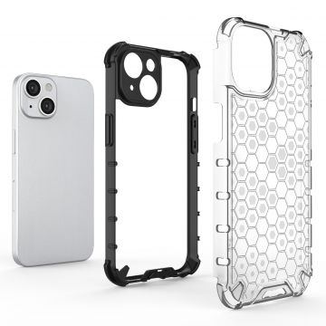 Carcasa Honeycomb compatibila cu iPhone 14 Clear
