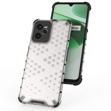 Carcasa Honeycomb compatibila cu Realme C35 Clear