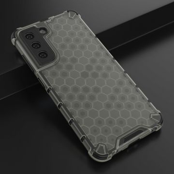 Carcasa Honeycomb compatibila cu Samsung Galaxy S21 FE 5G Black