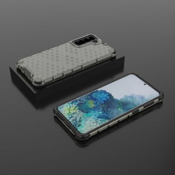 Carcasa Honeycomb compatibila cu Samsung Galaxy S22 Black