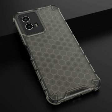 Carcasa Honeycomb compatibila cu Vivo Y55 / Y75 / Y33s / iQOO Z6 / iQOO U5 Black