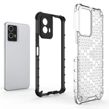 Carcasa Honeycomb compatibila cu Vivo Y55 / Y75 / Y33s / iQOO Z6 / iQOO U5 Clear