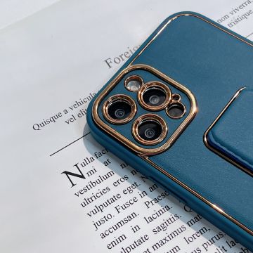 Carcasa Kickstand Case compatibila cu iPhone 12 Pro Blue