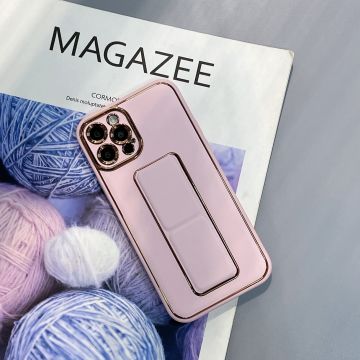 Carcasa Kickstand Case compatibila cu iPhone 12 Pro Pink