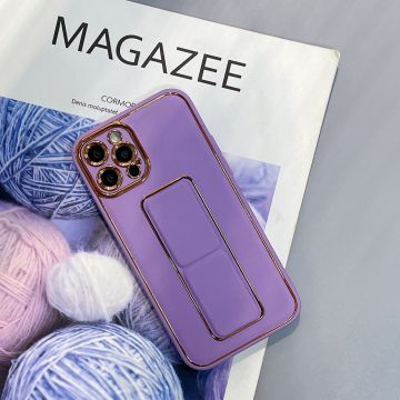 Carcasa Kickstand Case compatibila cu iPhone 12 Pro Purple