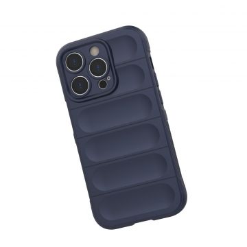 Carcasa Magic Shield compatibila cu iPhone 14 Pro Navy Blue