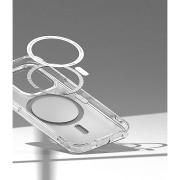 Carcasa Ringke Fusion Magnetic MagSafe compatibila cu iPhone 14 Pro Matte Clear