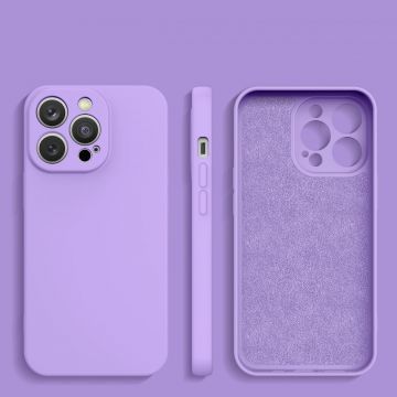 Carcasa Silicone Case compatibila cu iPhone 14 Plus Purple