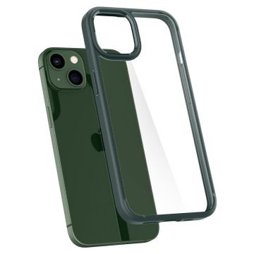 Carcasa Spigen Ultra Hybrid compatibila cu iPhone 13 Green