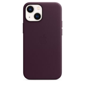 Husa de protectie Apple cu MagSafe pentru iPhone 13 Mini Piele Dark Cherry