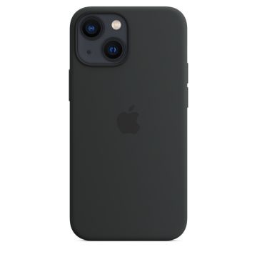 Husa de protectie Apple cu MagSafe pentru iPhone 13 Mini Silicon Midnight