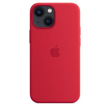 Husa de protectie Apple cu MagSafe pentru iPhone 13 Mini Silicon Red