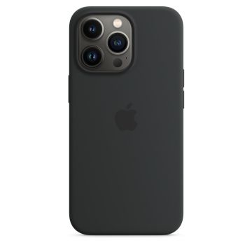 Husa de protectie Apple cu MagSafe pentru iPhone 13 Pro Silicon Midnight