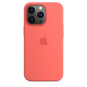 Husa de protectie Apple cu MagSafe pentru iPhone 13 Pro Silicon Pink Pomelo