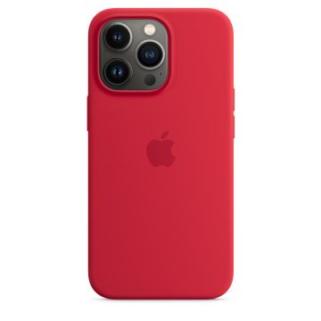 Husa de protectie Apple cu MagSafe pentru iPhone 13 Pro Silicon Red