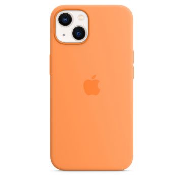 Husa de protectie Apple cu MagSafe pentru iPhone 13 Silicon Marigold