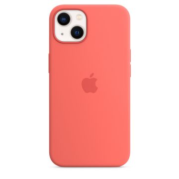 Husa de protectie Apple cu MagSafe pentru iPhone 13 Silicon Pink Pomelo