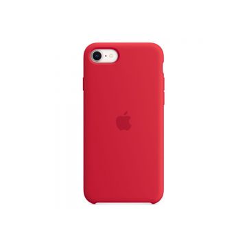 Husa de protectie Apple pentru iPhone SE Silicon Red