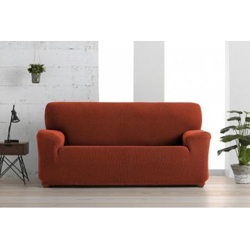 Husa elastica canapea, Belmarti, Creta, 3 locuri, portocaliu Husa elastica canapea, Belmarti, Creta, 3 locuri, portocaliu