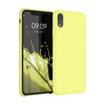 Husa pentru Apple iPhone XR, Silicon, Galben, 45910.30