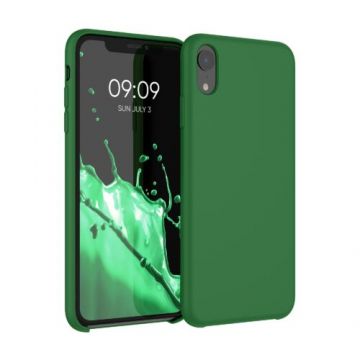 Husa pentru Apple iPhone XR, Silicon, Verde, 45910.227, Kwmobile