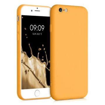Husa pentru iPhone 6/iPhone 6s, Silicon, Galben, 49980.217
