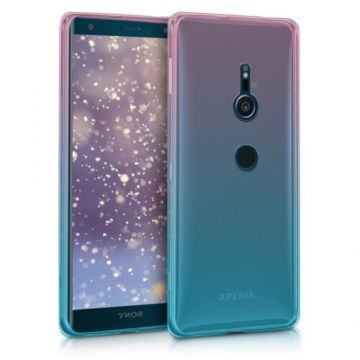 Husa pentru Sony Xperia XZ3, Silicon, Albastru, 45916.09