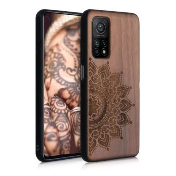 Husa pentru Xiaomi Mi 10T/Mi 10T Pro, Lemn, Maro, 53618.02