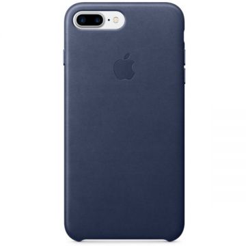 Husa protectie spate Apple piele MMYG2 midnight blue pt iPhone7 plus