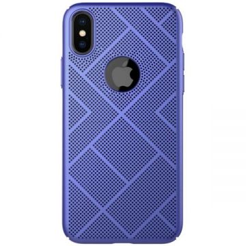 Husa protectie spate Nillkin Air case Blue pt iPhone X