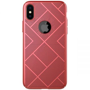 Husa protectie spate Nillkin Air case Red pt iPhone X