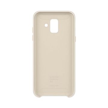 Husa protectie spate Samsung Dual Layer gold pt Samsung Galaxy A6+ (2018)