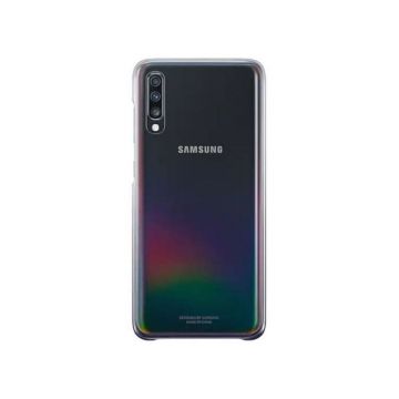 Husa protectie spate Samsung Gradation Cover black pt Samsung Galaxy A70