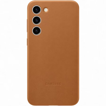 Husa Samsung pentru Galaxy S23 Plus Piele Camel