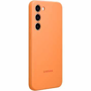 Husa Samsung pentru Galaxy S23 Plus Silicon Orange