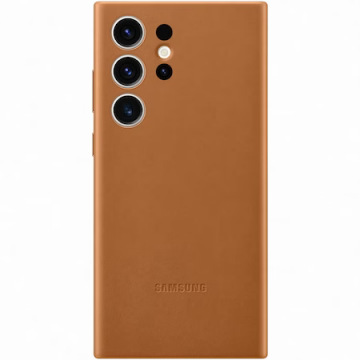 Husa Samsung pentru Galaxy S23 Ultra Piele Camel