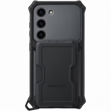 Husa Samsung Rugged Gadget pentru Galaxy S23 Black