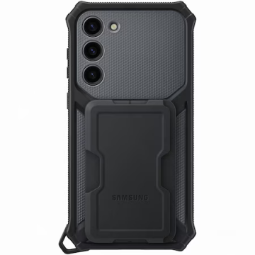 Husa Samsung Rugged Gadget pentru Galaxy S23 Plus Black