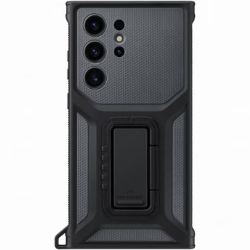 Husa Samsung Rugged Gadget pentru Galaxy S23 Ultra Black