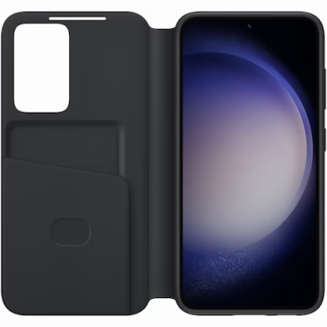 Husa Samsung Smart View Wallet pentru Galaxy S23 Black
