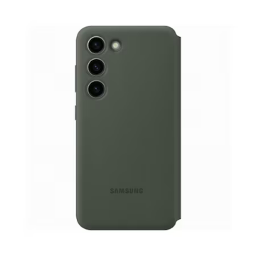 Husa Samsung Smart View Wallet pentru Galaxy S23 Green