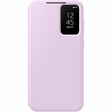 Husa Samsung Smart View Wallet pentru Galaxy S23 Plus Lilac