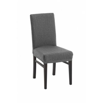 Set 2 huse elastice scaun, Belmarti, Teide, gri