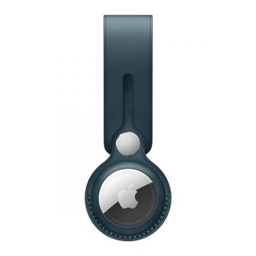 AirTag Leather Loop pentru AirTag Apple, Baltic Blue (Seasonal Summer2021)
